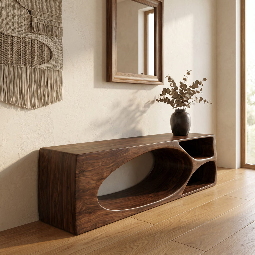 Built-in Storage Wall Shelf