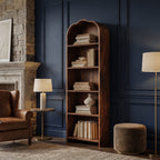 Arched Tall Bookshelf