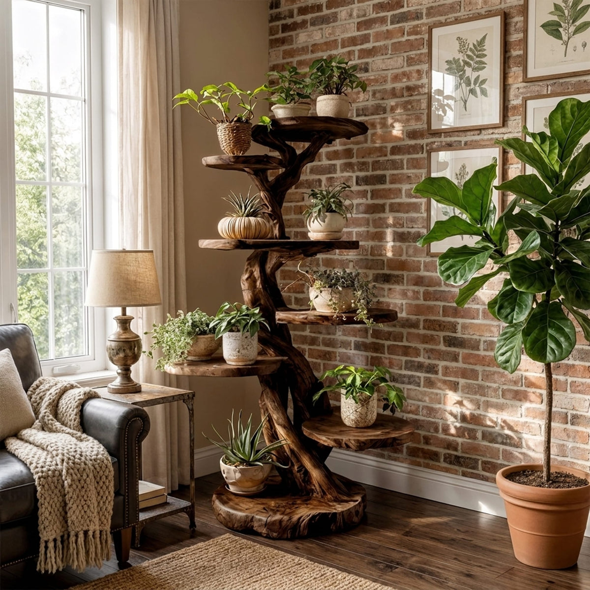 Tree Shelf Plant Stand