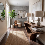 Modern Solid Narrow Console Table