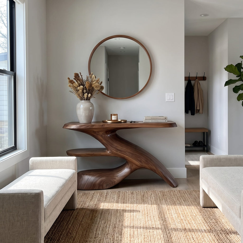 Solid Console Table