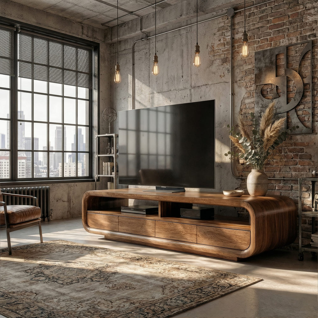 Solid Storage Cabinets TV Cabinet