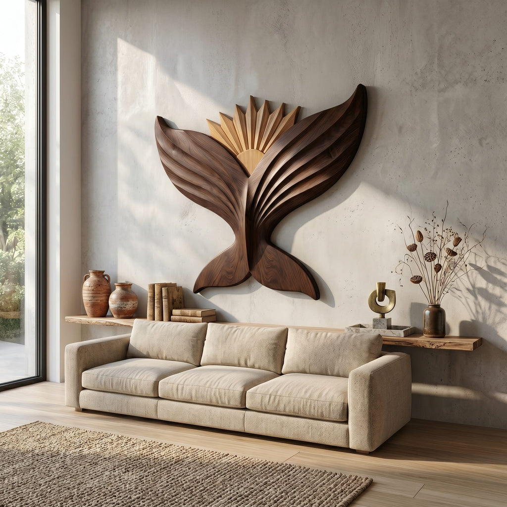 Sculptural Bald Wall Art