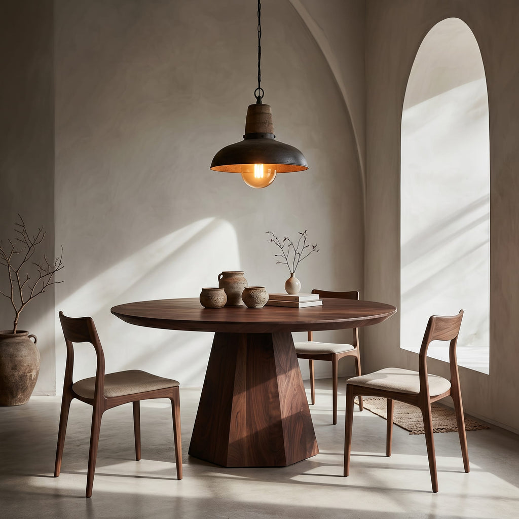 Tapered Mid Century Dining Table