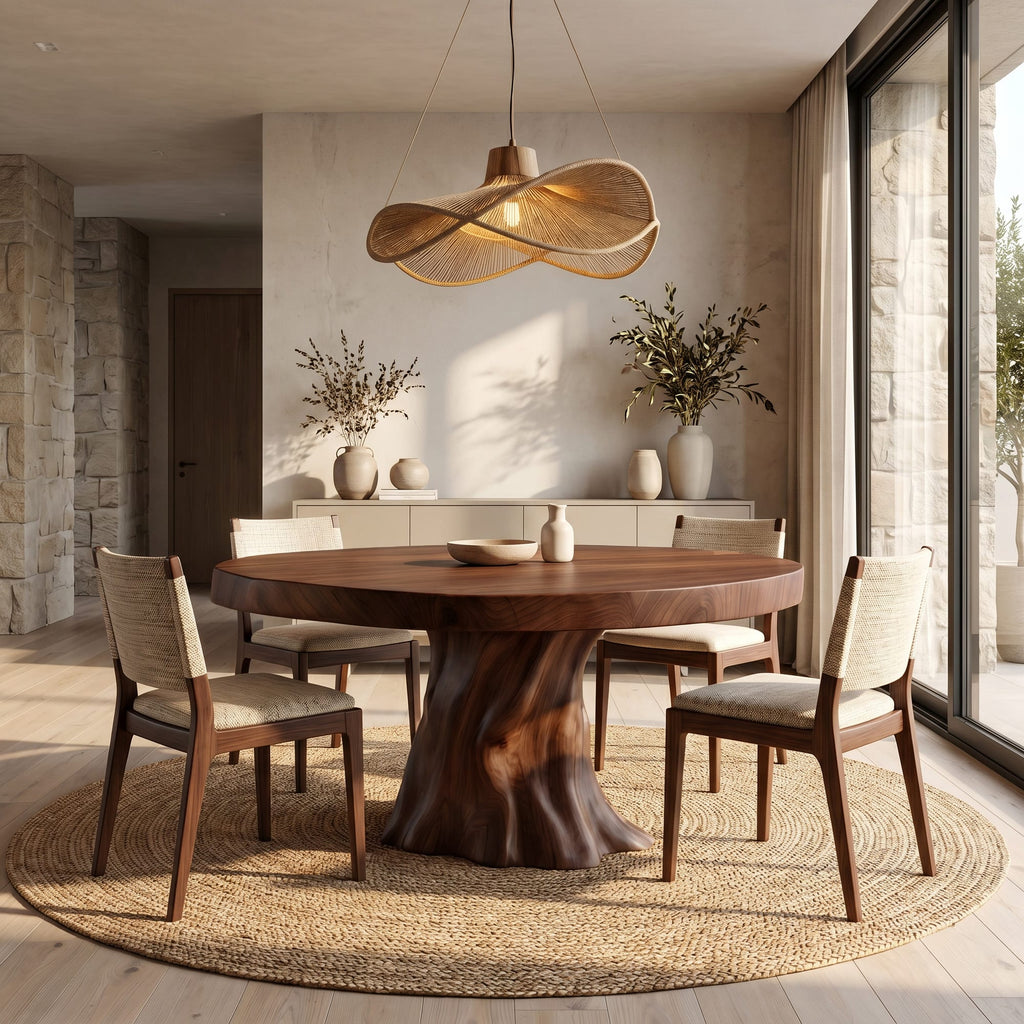 Modern Sculptural Kitchen Dining Table