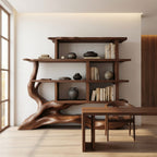 Designer Sculptural Bookshelf