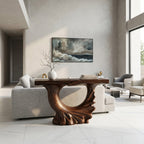 Sculptural Ring Console Table