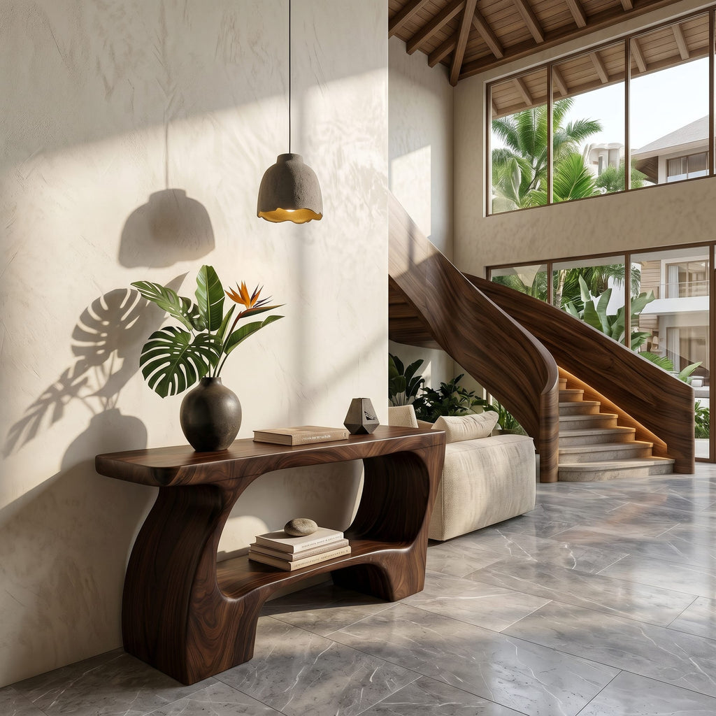 Contemporary Structure Console Table