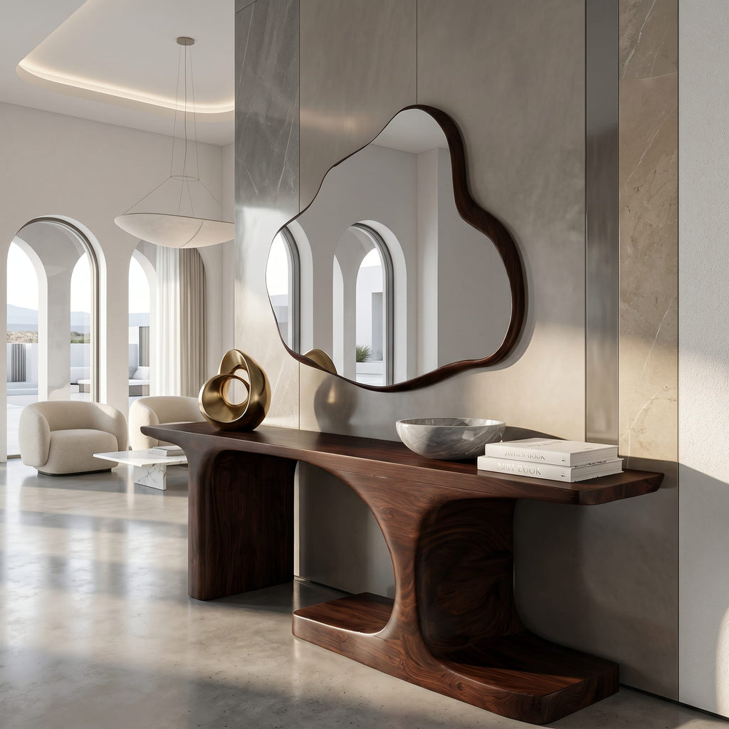 Arched Form Console Table