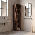 Sculptural Storage Vanity