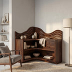 Arched Solid Bookshelf