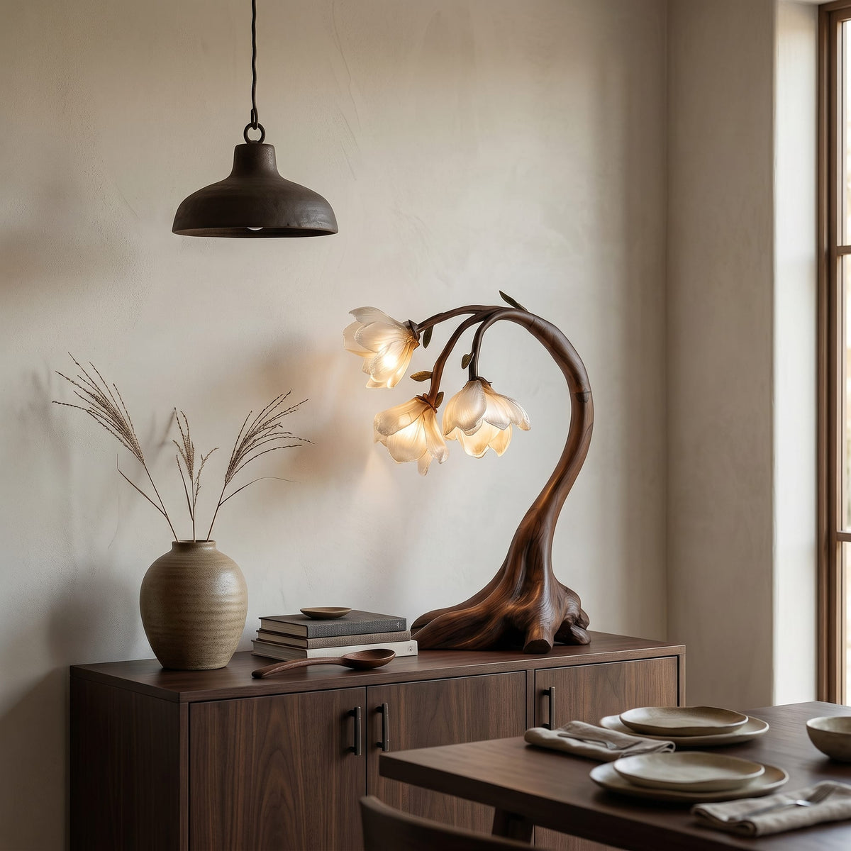 Sculptural Driftwood Nightstand