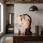 Floral Sculptural Nightstand