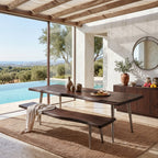 Trestle Solid Dining Table