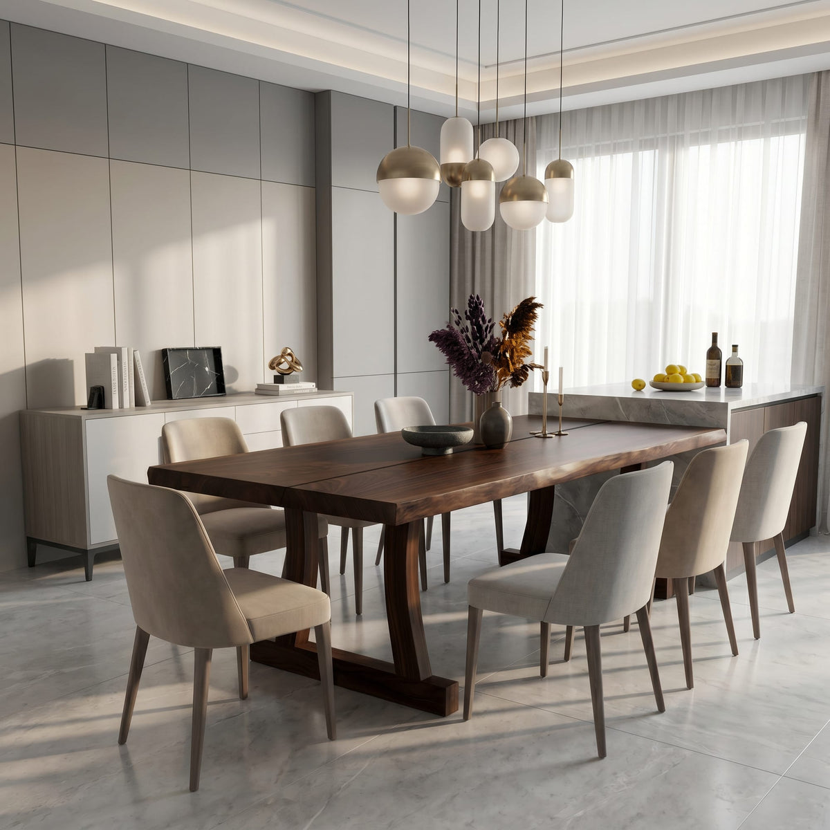 Round Modern Dining Table