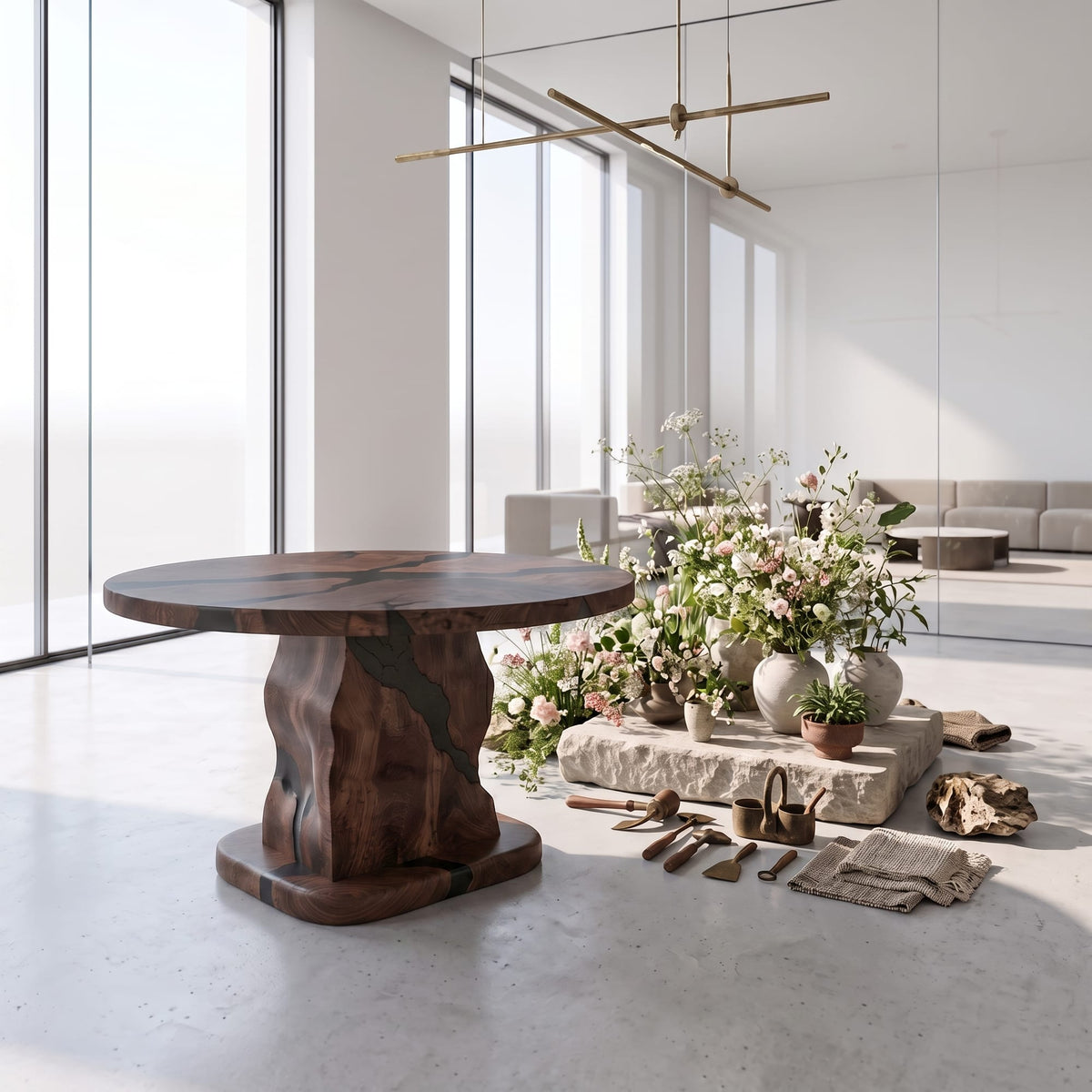 Foyer Solid Side Table