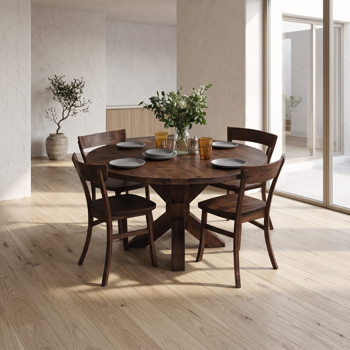 Round Small Dining Table