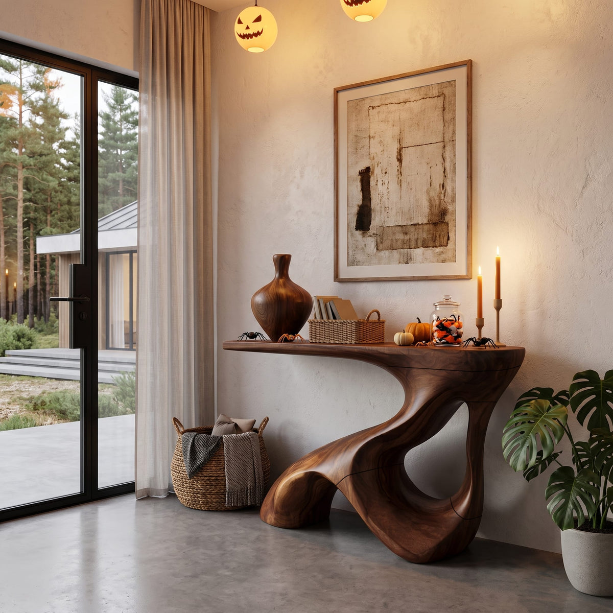 Branch Inspired Console Table