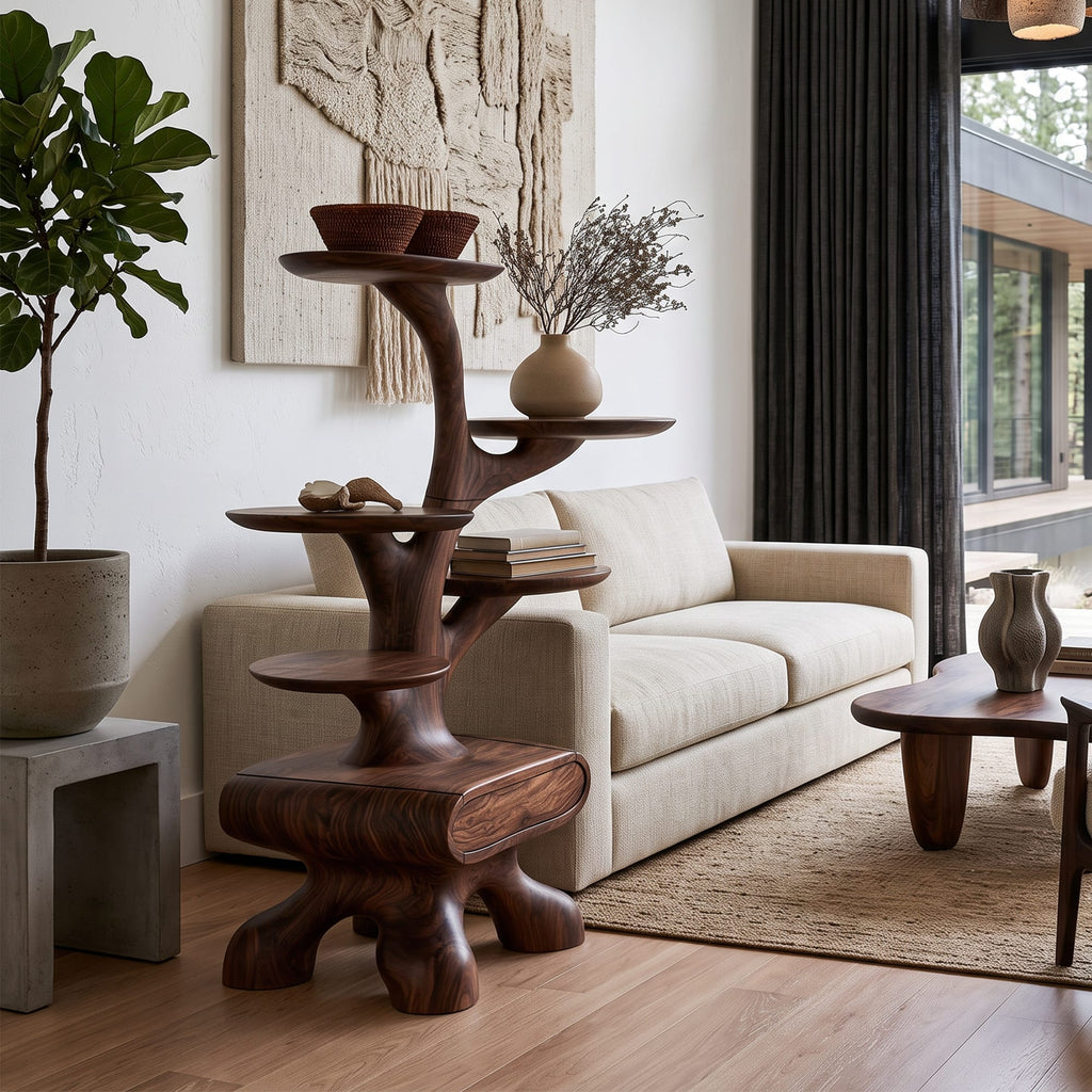 Tree Tiered Side Table