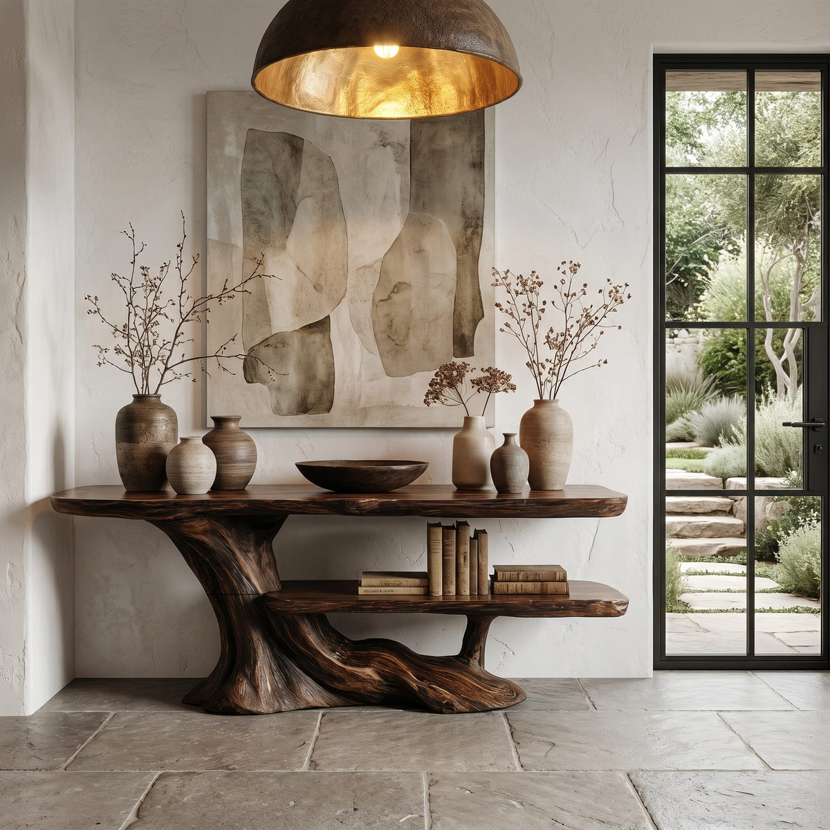 Tree Root Console Table