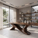 Open Loop Solid Desk