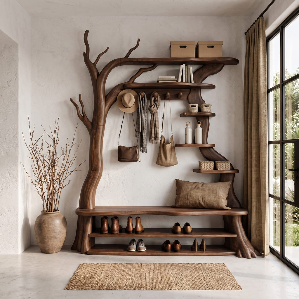 Storage Organizer Bench