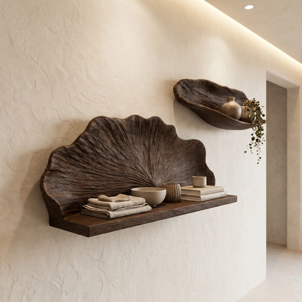Shell Floating Wall Shelf