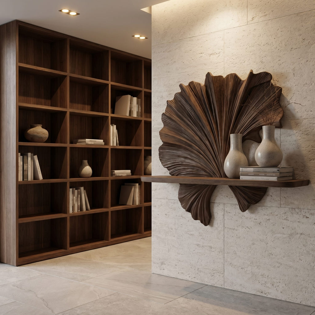 Shape Floating Solid Wall Shelf