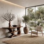 Tree-inspired Storage Console Table