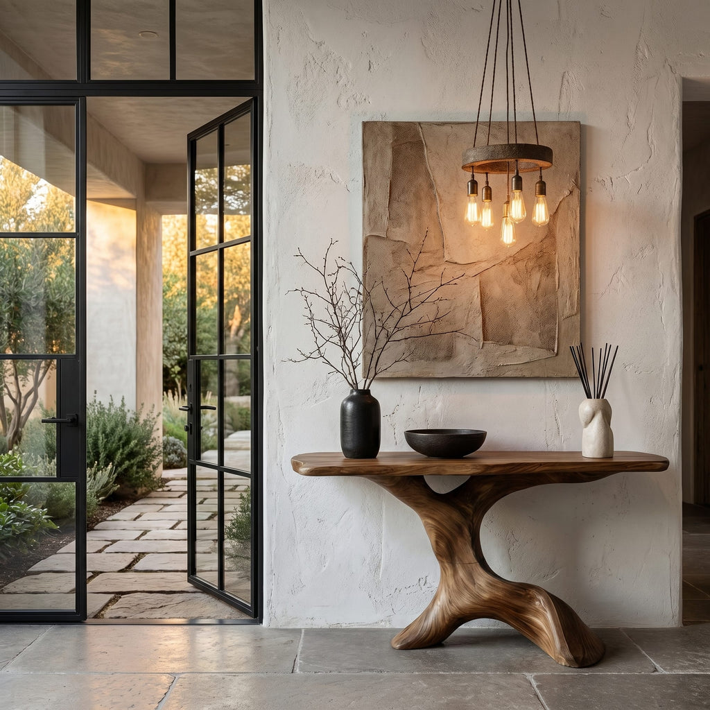 Root Solid Live Edge Console Table