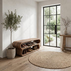 Contemporary Compartments Bench