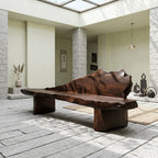 Live Edge Foyer Bench