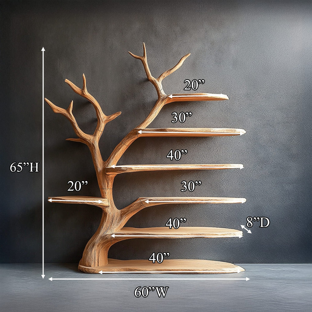 Layered Tree Bookshelf