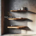 Solid Mount Floating Shelf