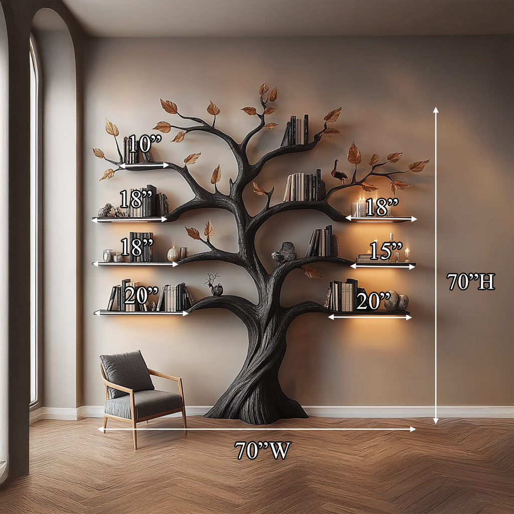 Gothic Tree Bookshelf