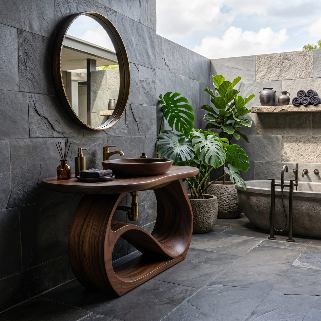 Double Storage Vanity