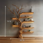 Organic Book Sculptural Tree Bookshelf