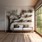 Solid Decorative Floating Bookshelf