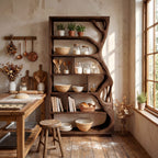 Geometric Contemporary Bookshelf