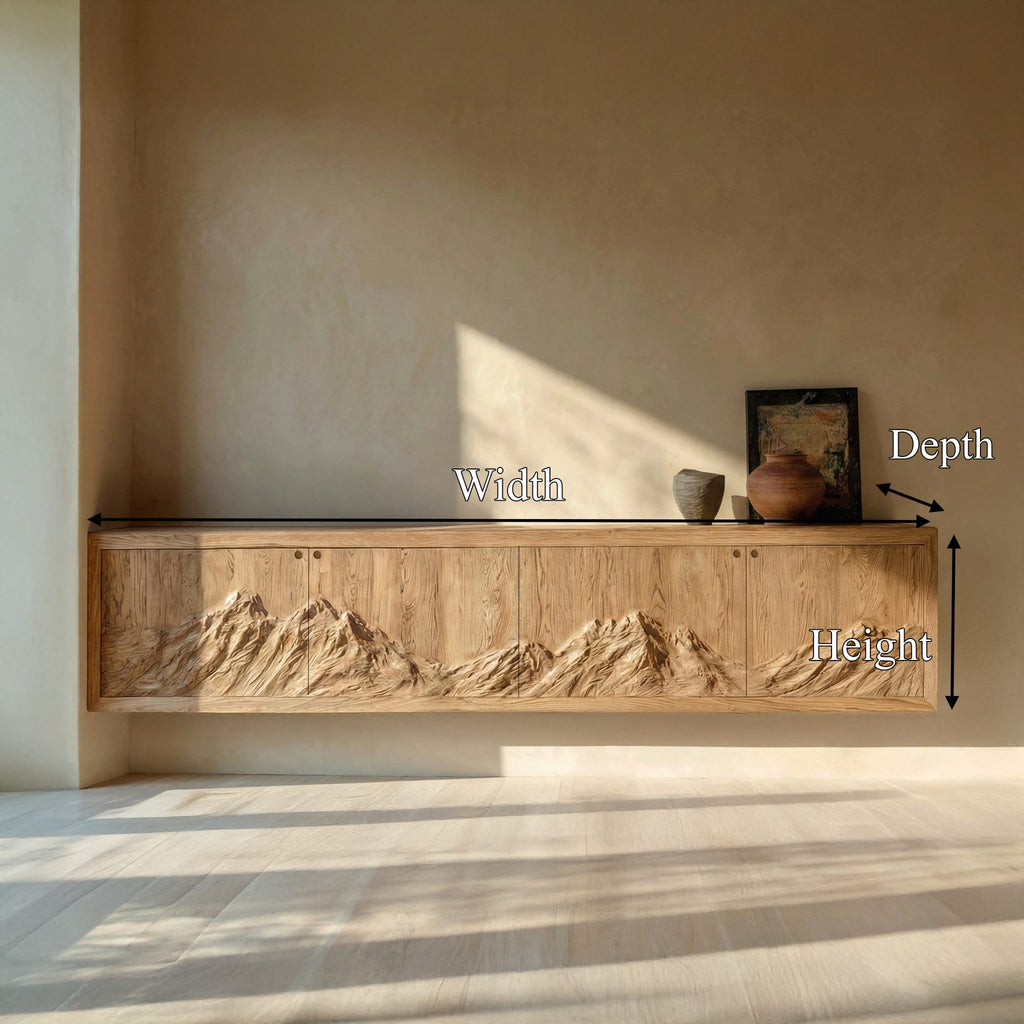 Mountain Solid Console Table