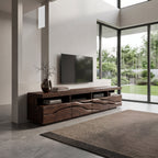 Handcrafted Media Cabinet Console, solid wood, built to order