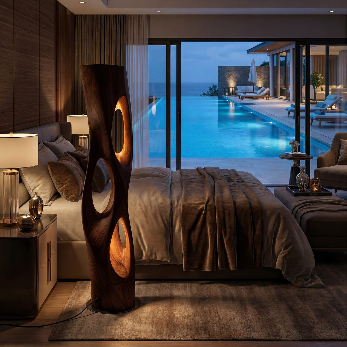 Minimal Light Nightstand
