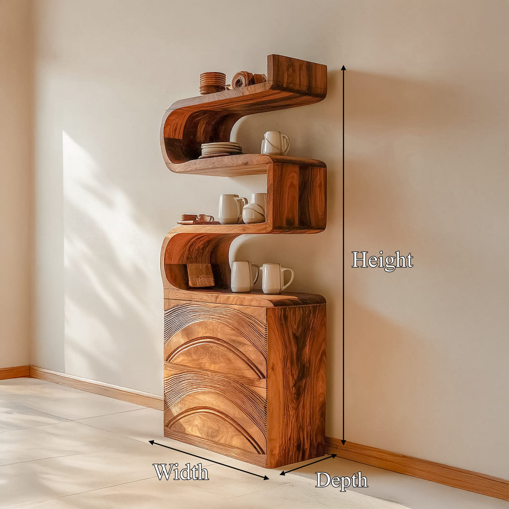 Organic Modern Unit Bookshelf