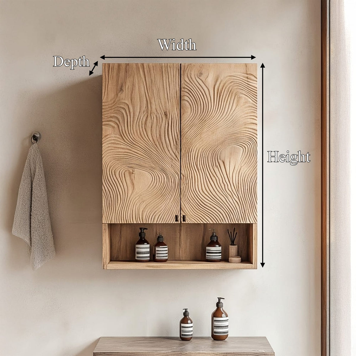 Minimal Medicine Wall Shelf