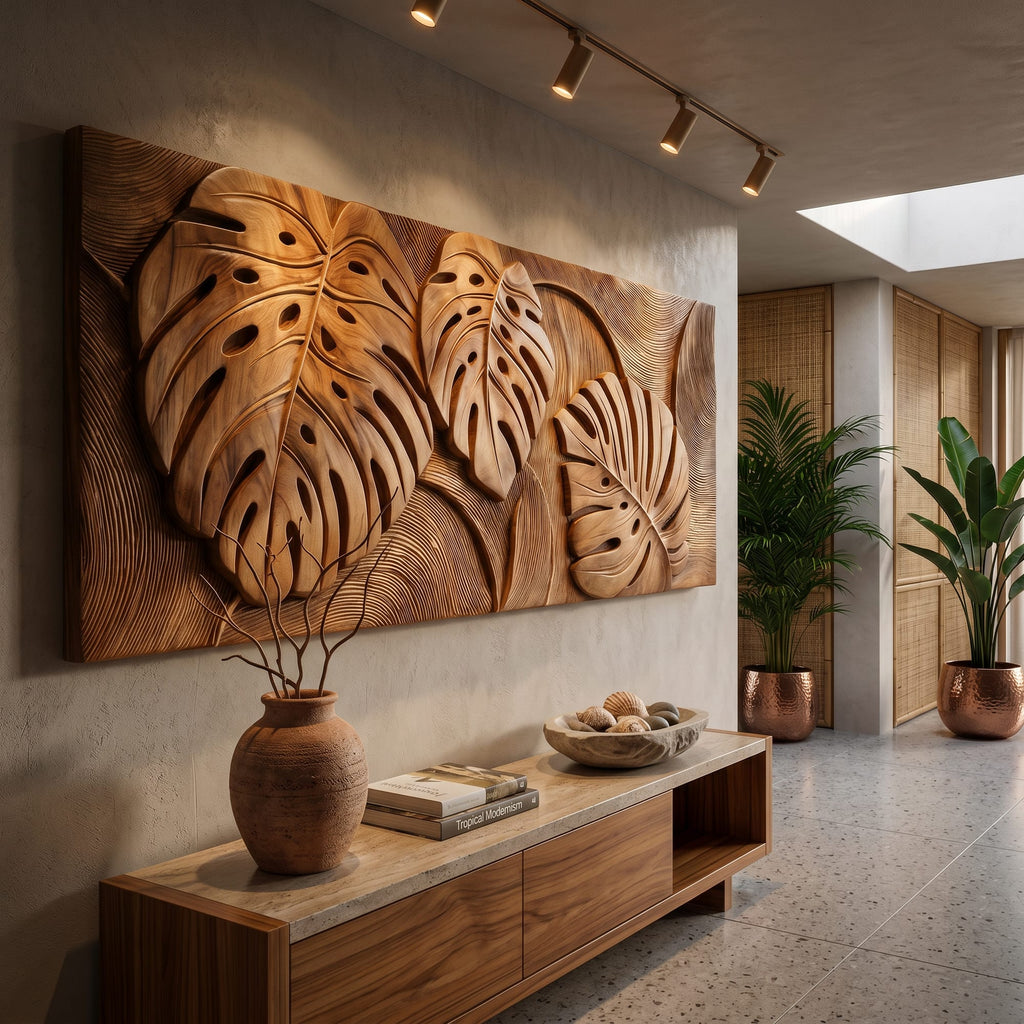 Leaf Texture Wall Art