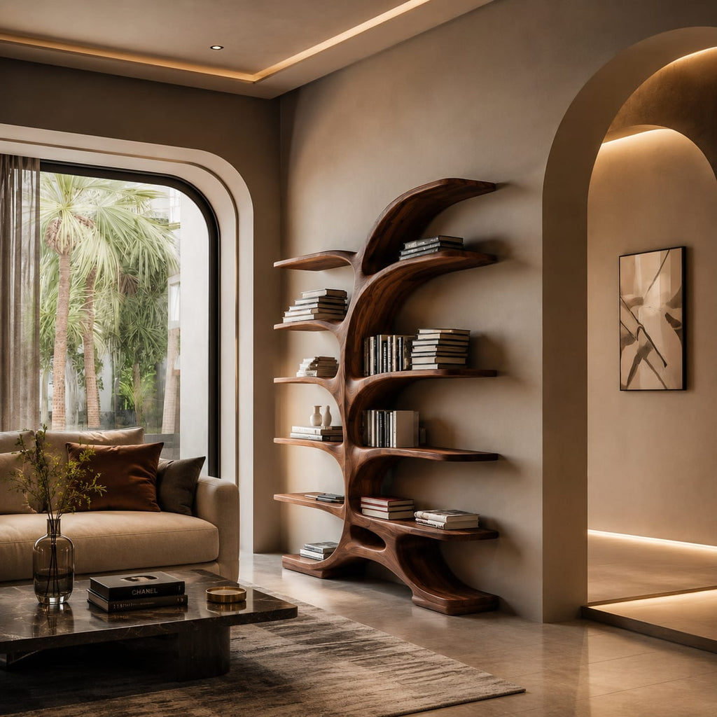 Arch Arched Bookshelf