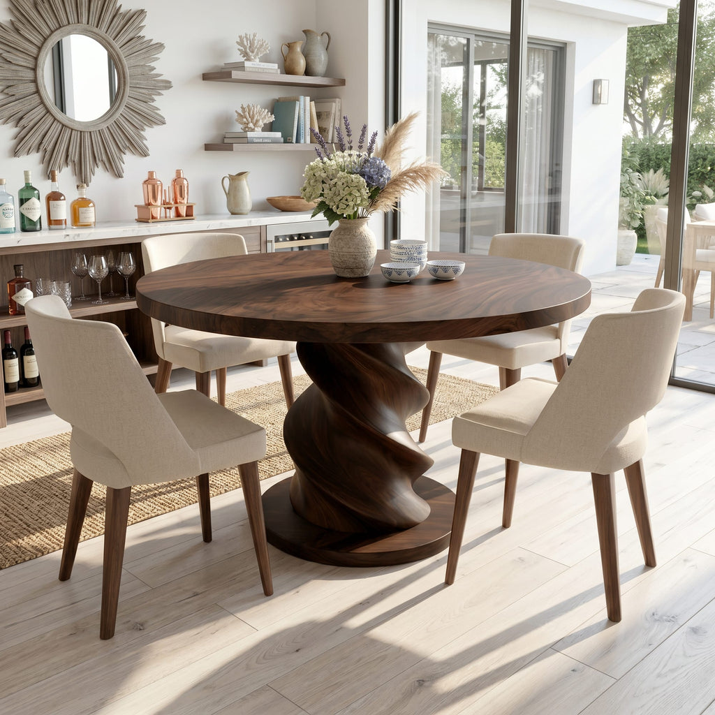 Sculptural Bistro Side Table