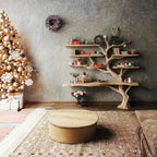 Tree Branch Shelf Driftwood Bookshelf Decor, solid wood, built to order
