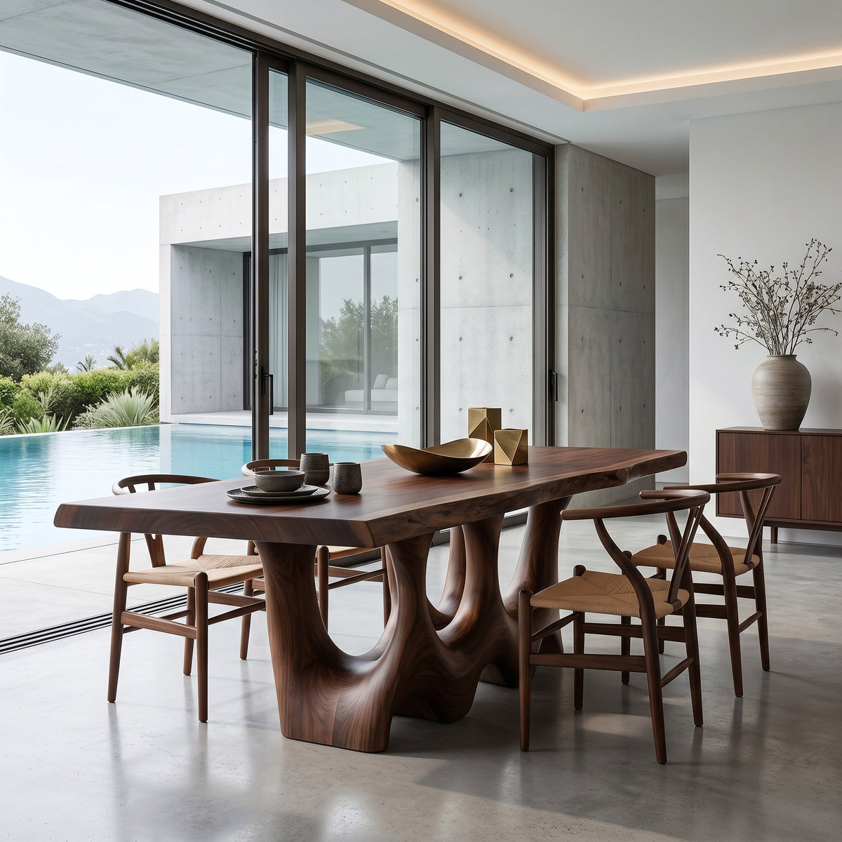Sculptural Dining Table