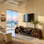 Contemporary Organic Media TV Cabinet